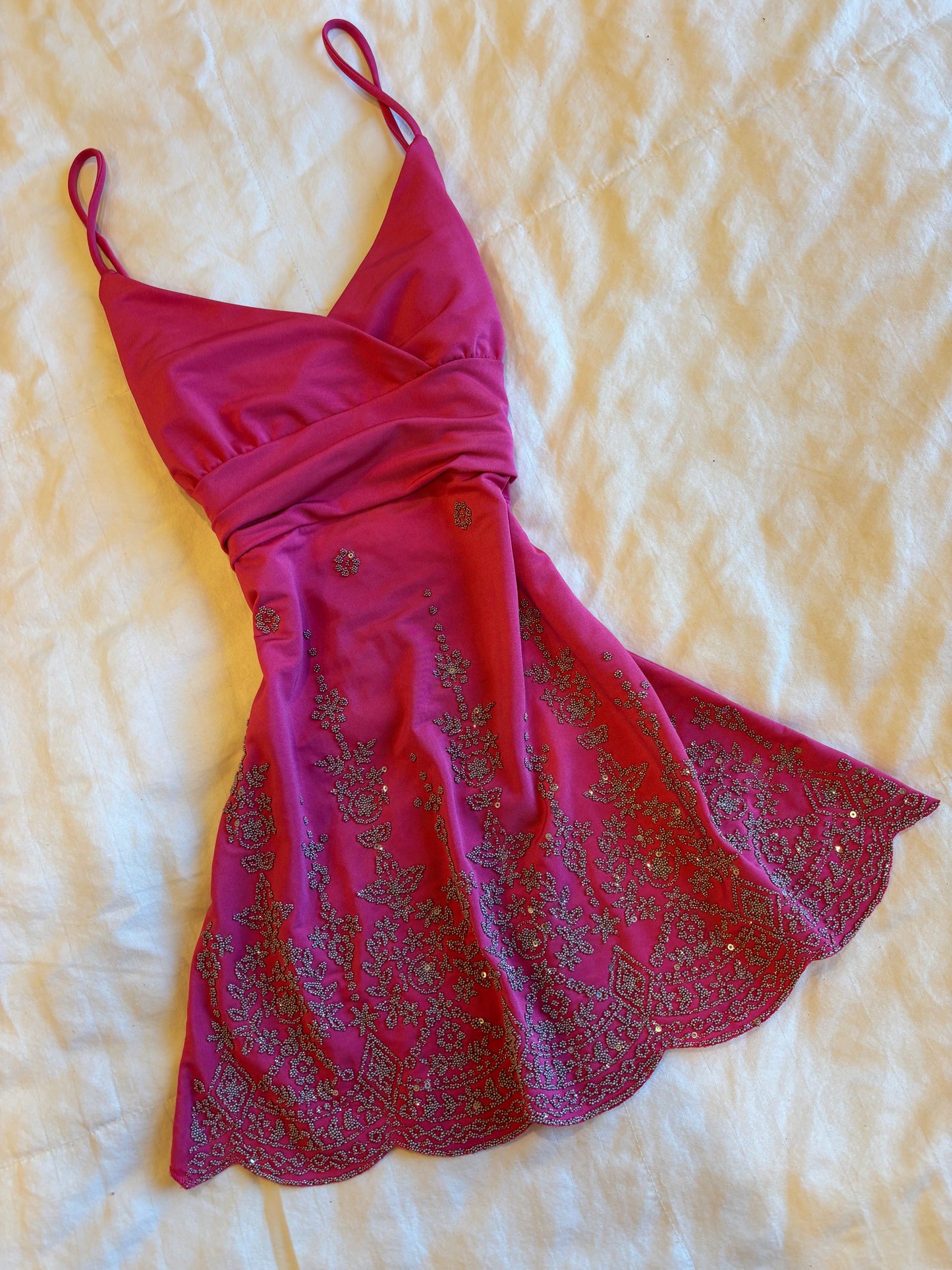 beaded top