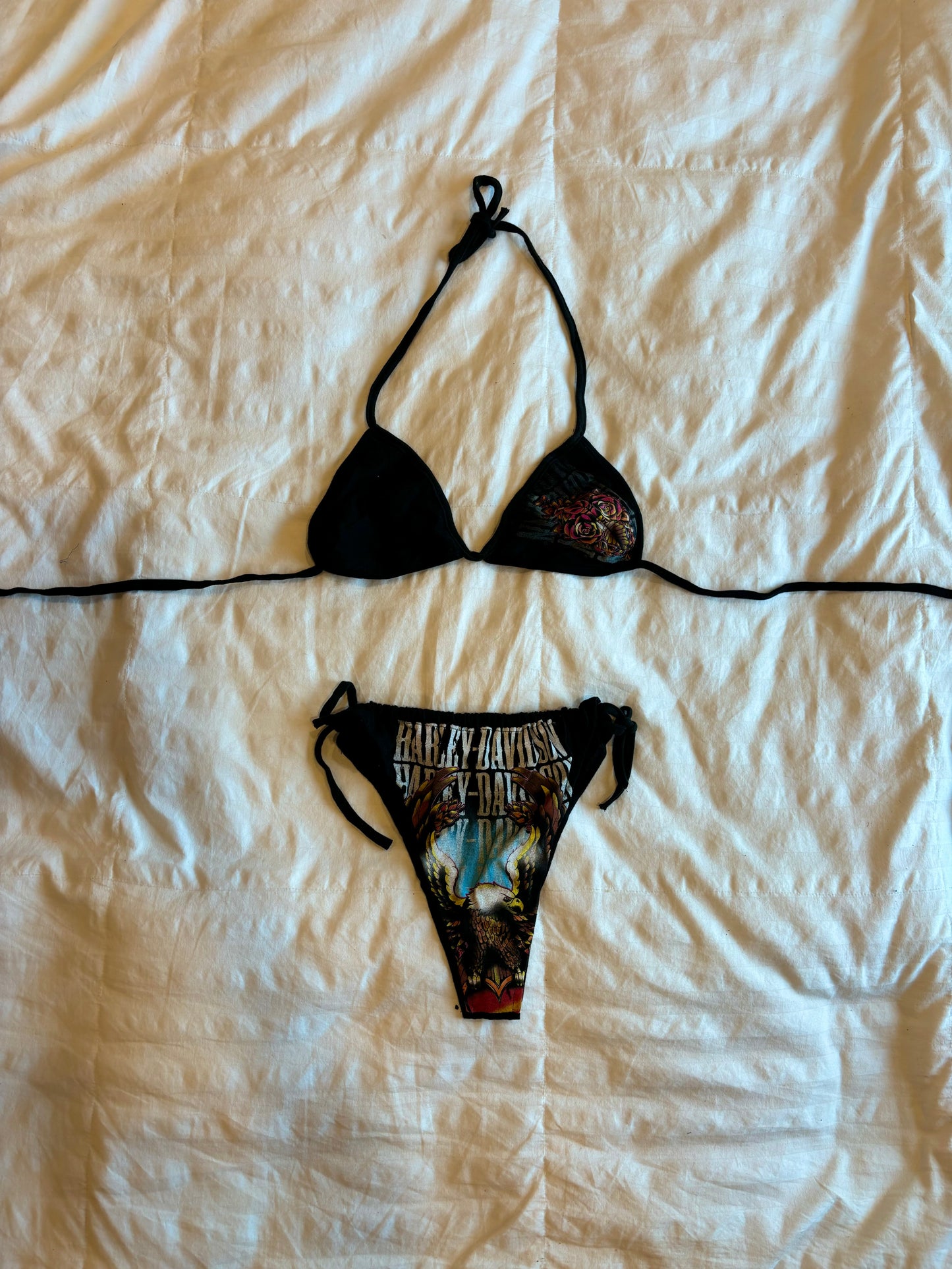 reworked harley davidson bikini