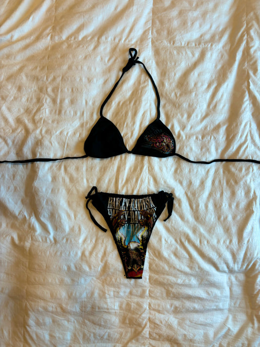 reworked harley davidson bikini