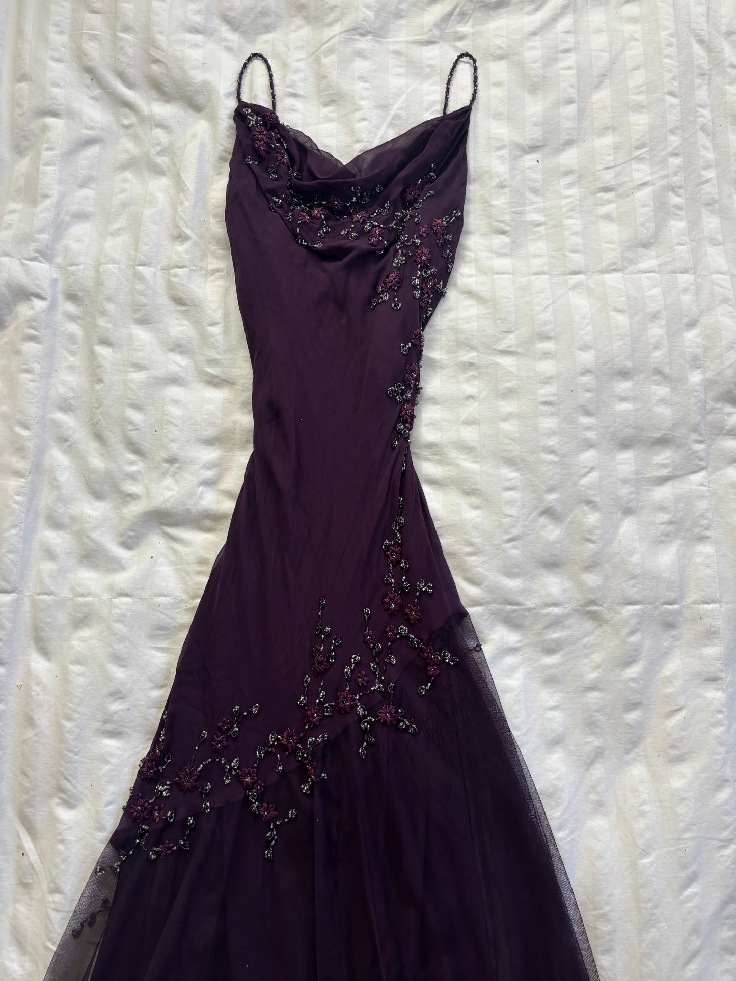 beaded dress