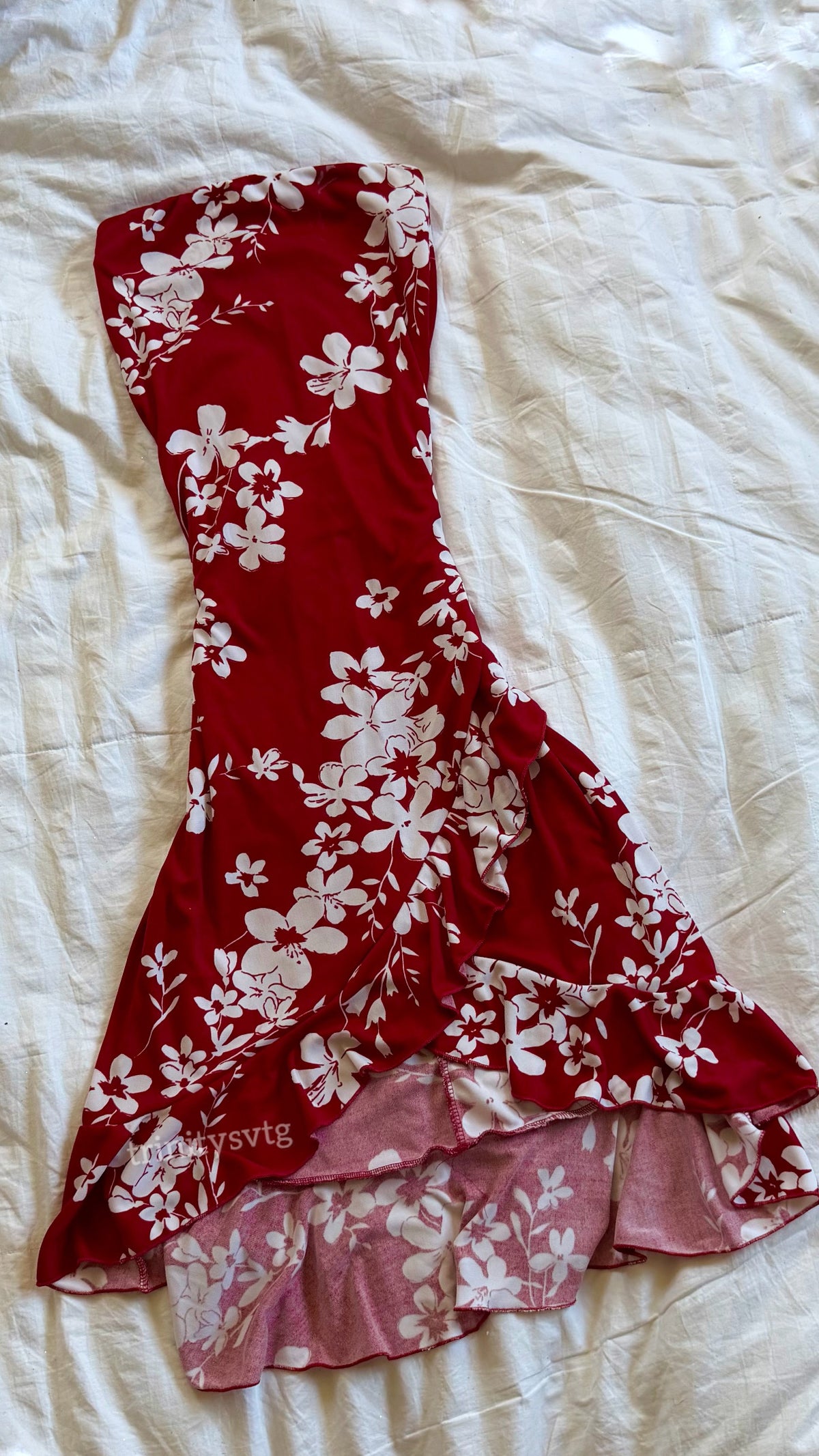 strapless dress