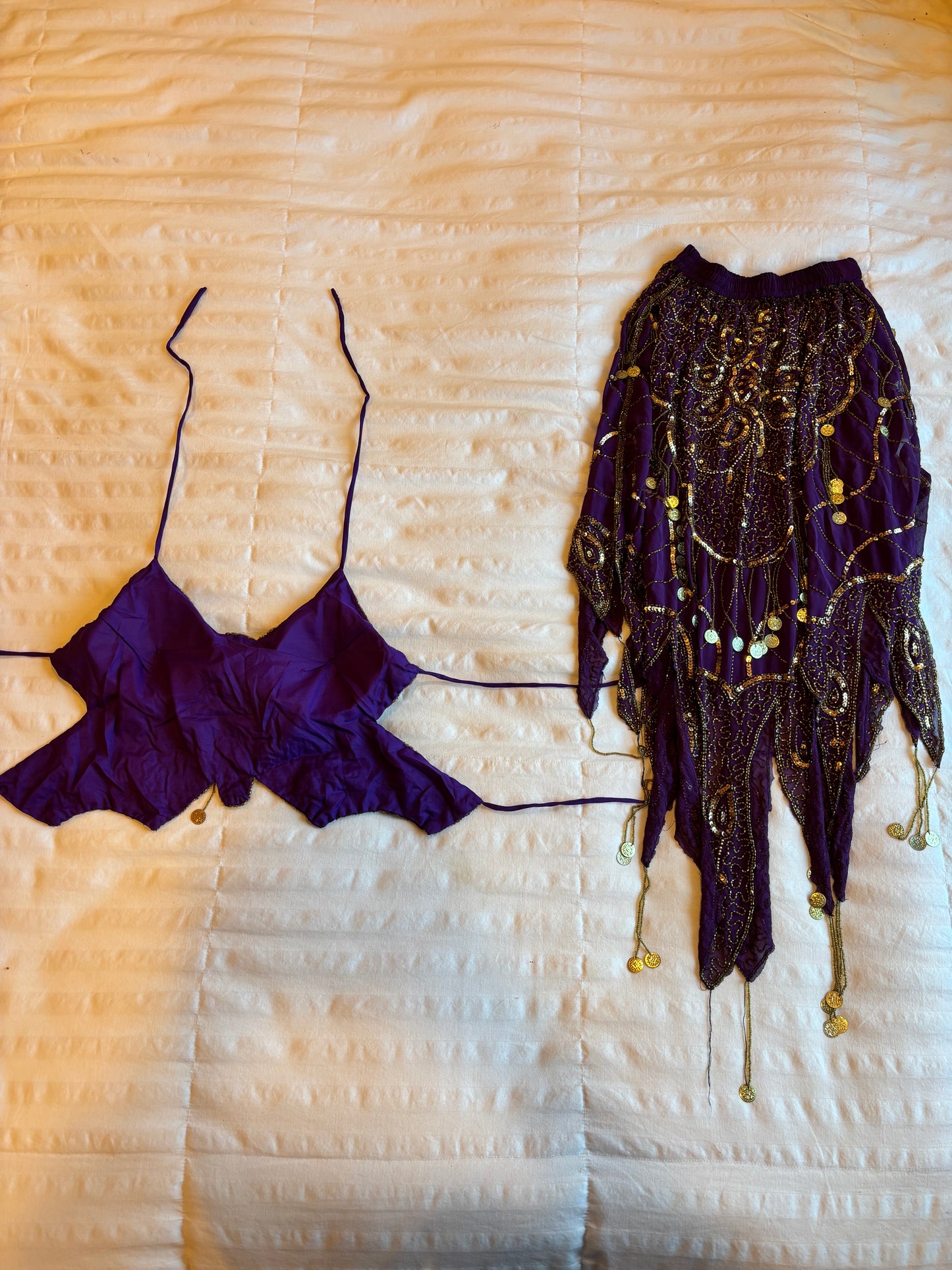 butterfly beaded set