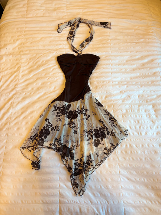 asymmetrical trixxi dress