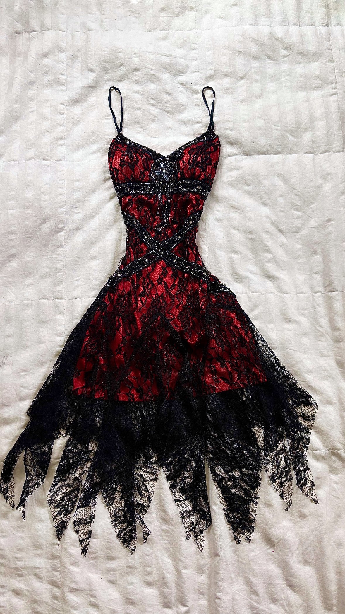 beaded vintage sue wong dress