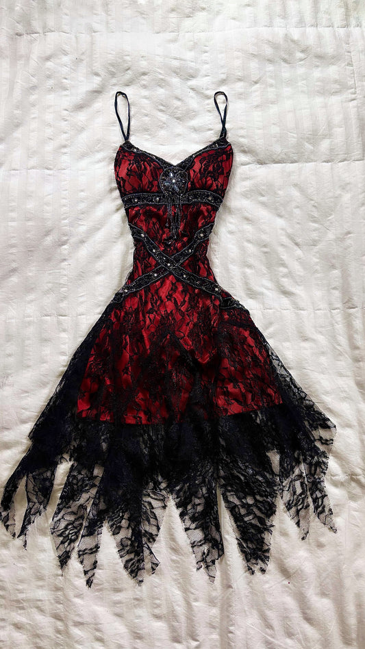 beaded vintage sue wong dress