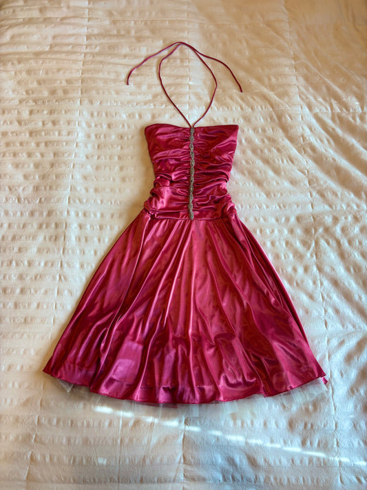 adorable   halter b.smart dress