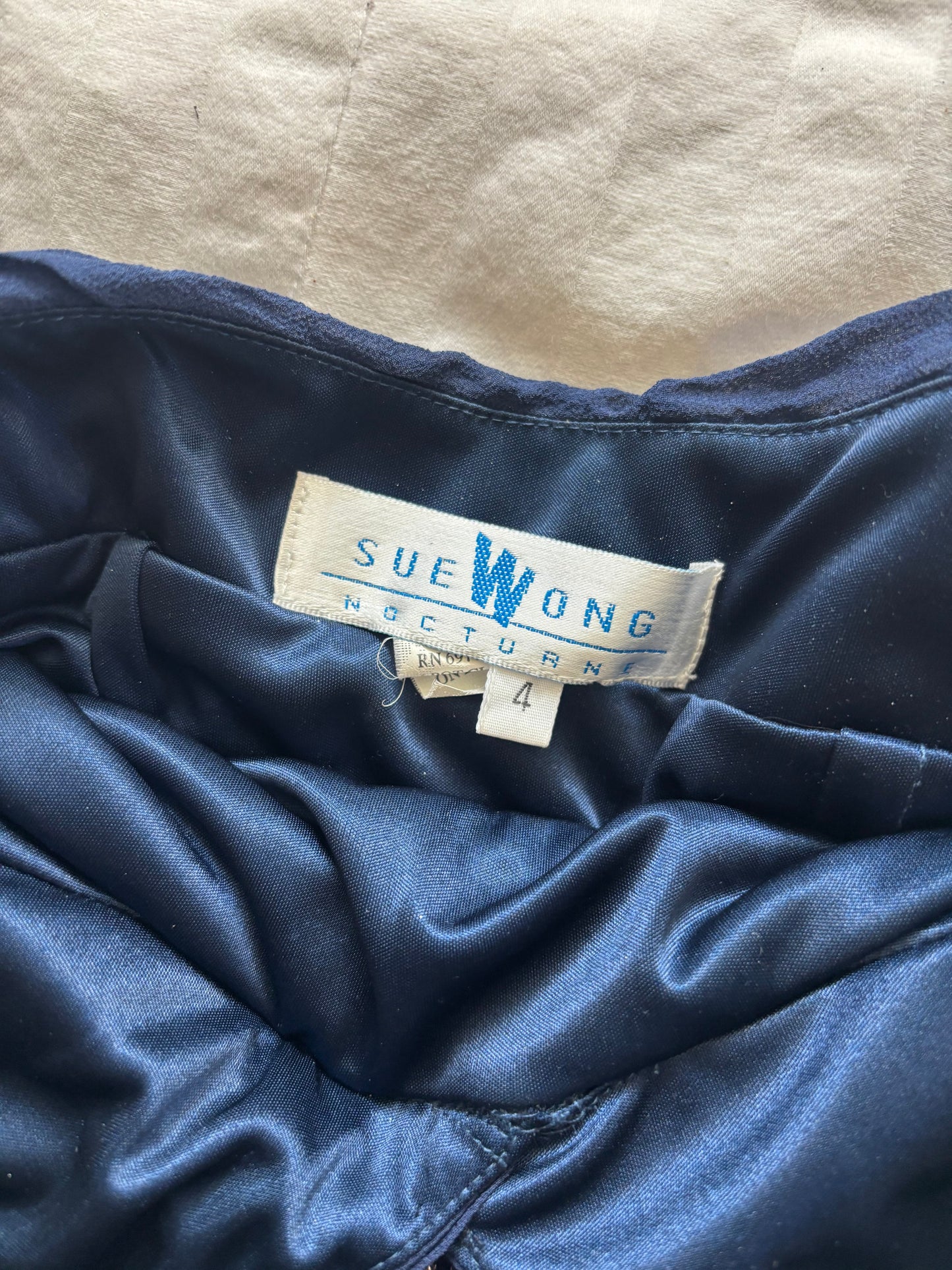 sue wong dress