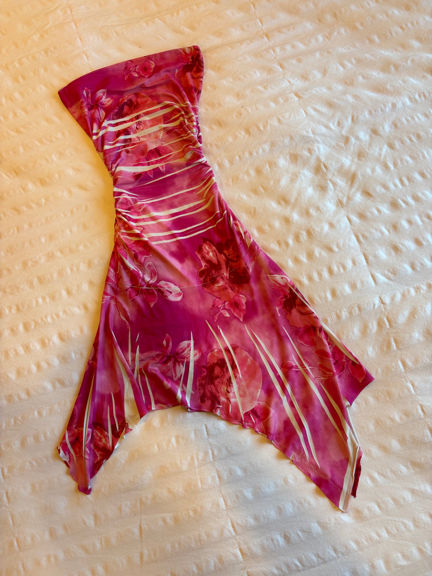 asymmetrical kitty dress