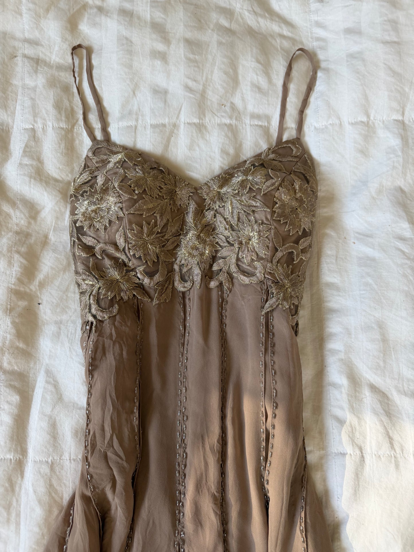 adorable beaded sue wong dress