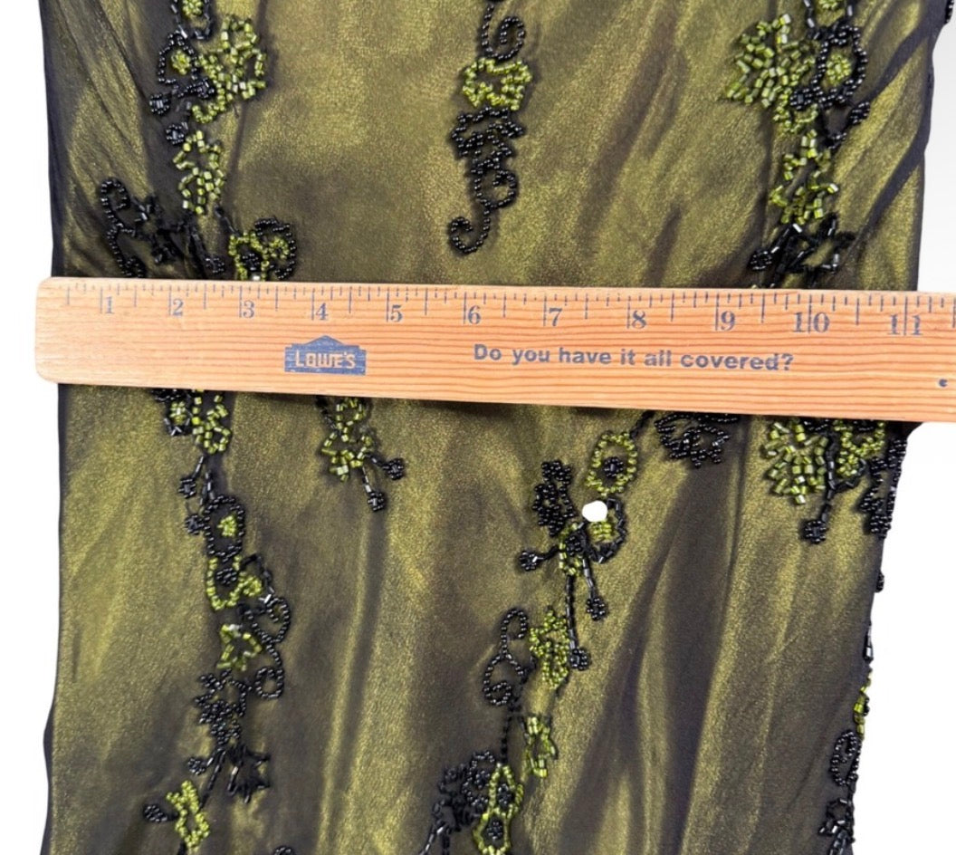 beaded scala dress