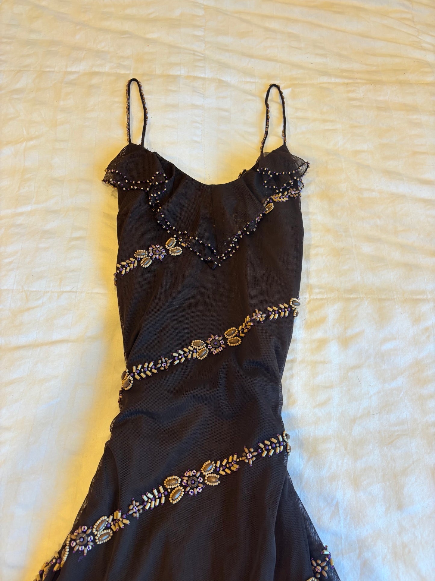 beaded fairy dress