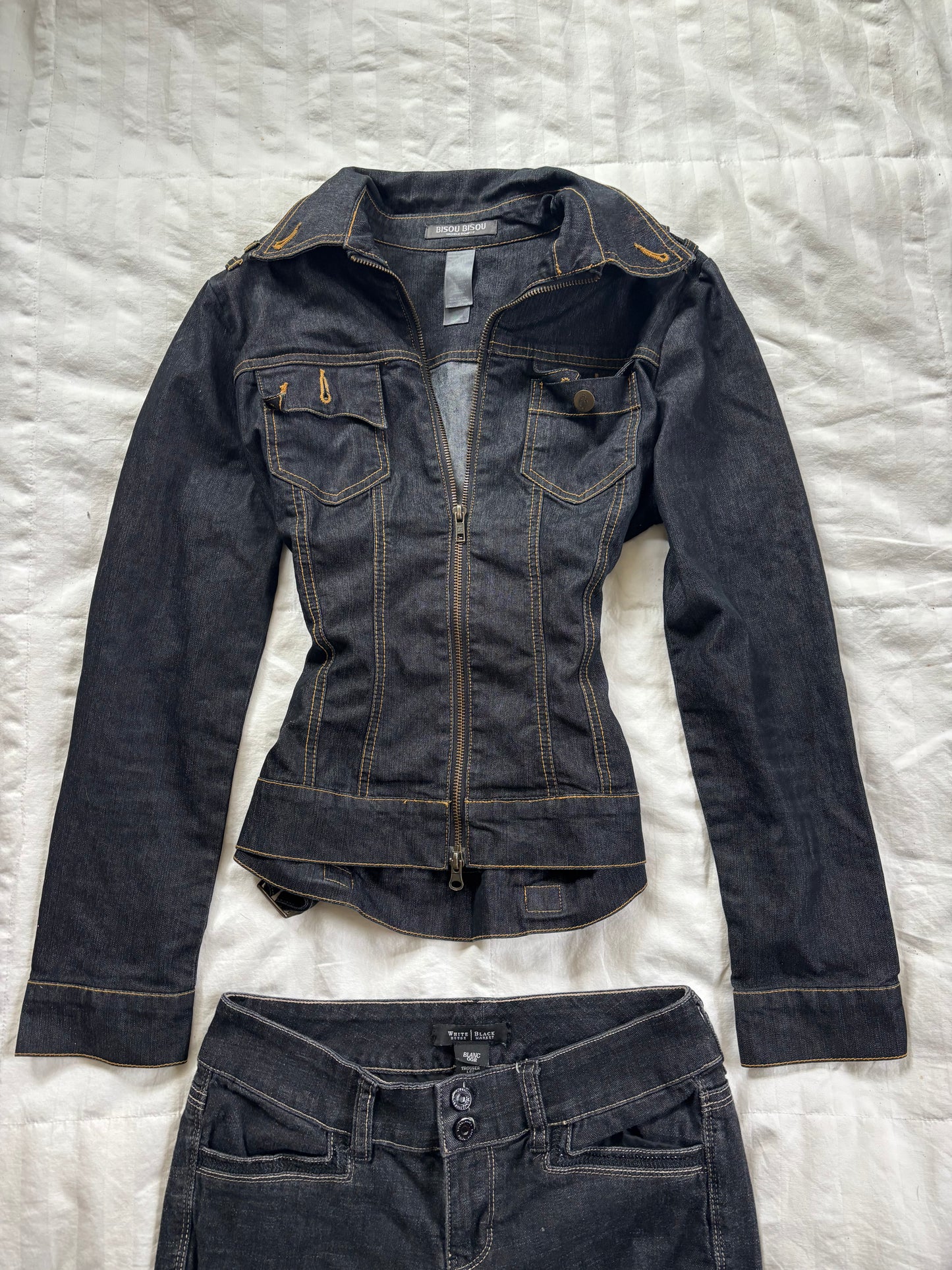 y2k denim set