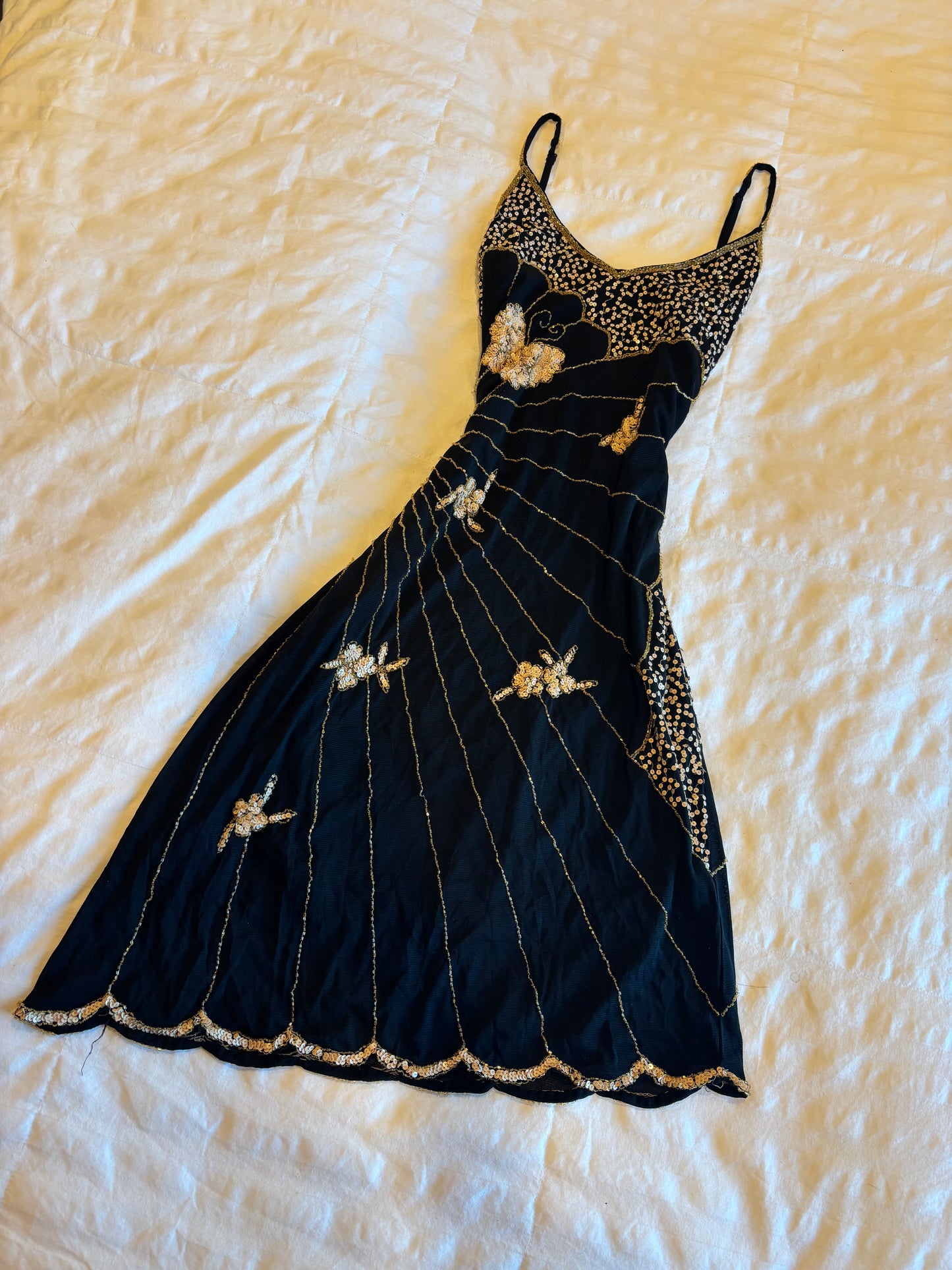 beaded fairy dress