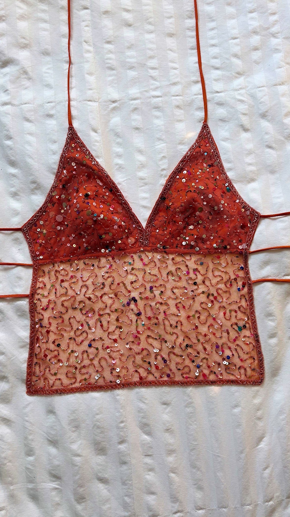 beaded top