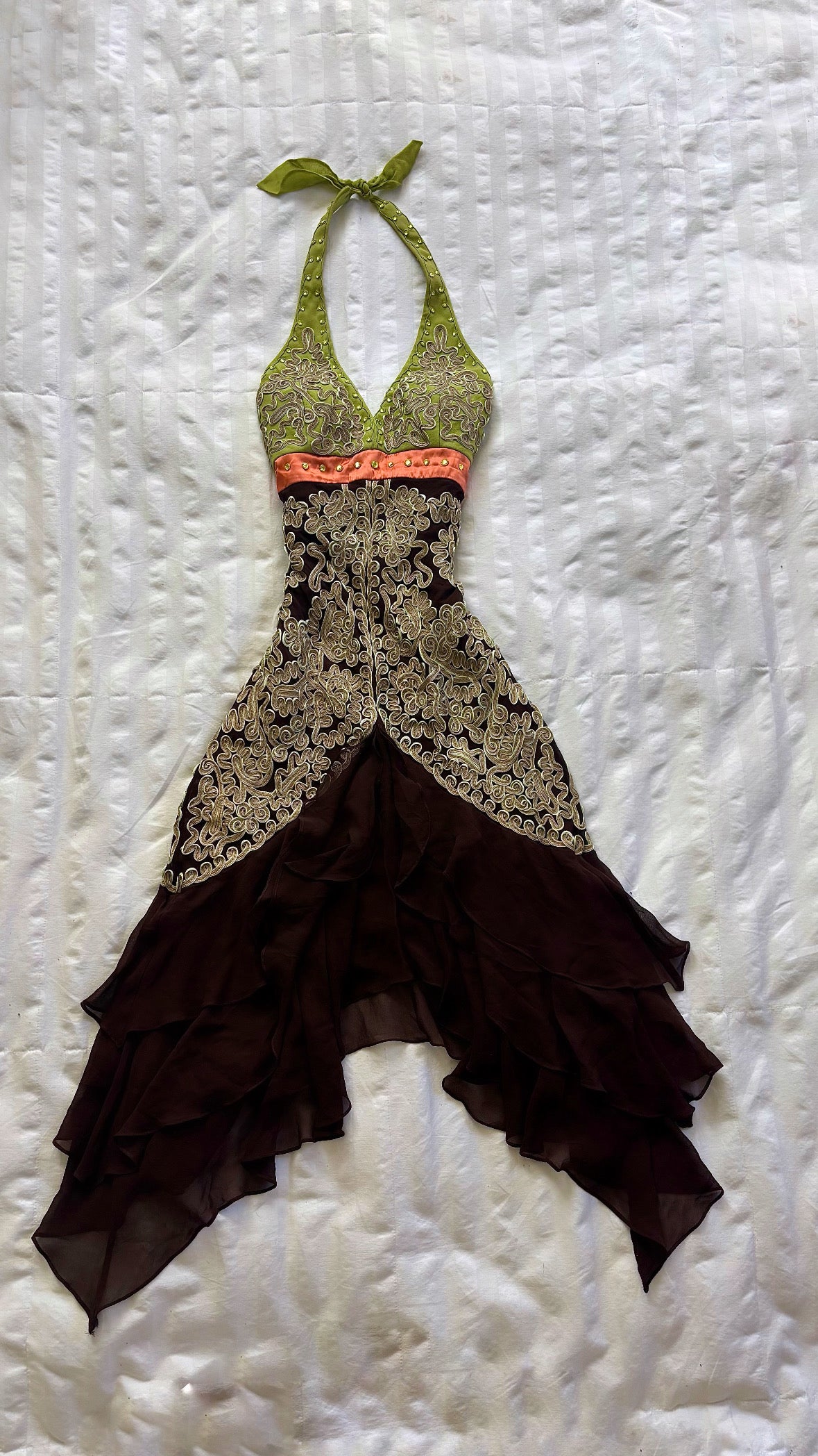 beaded sue wong dress