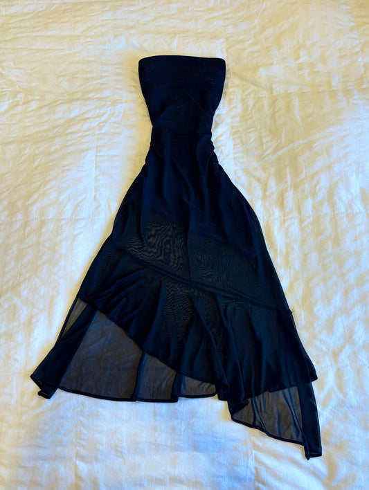 fairy strapless dress