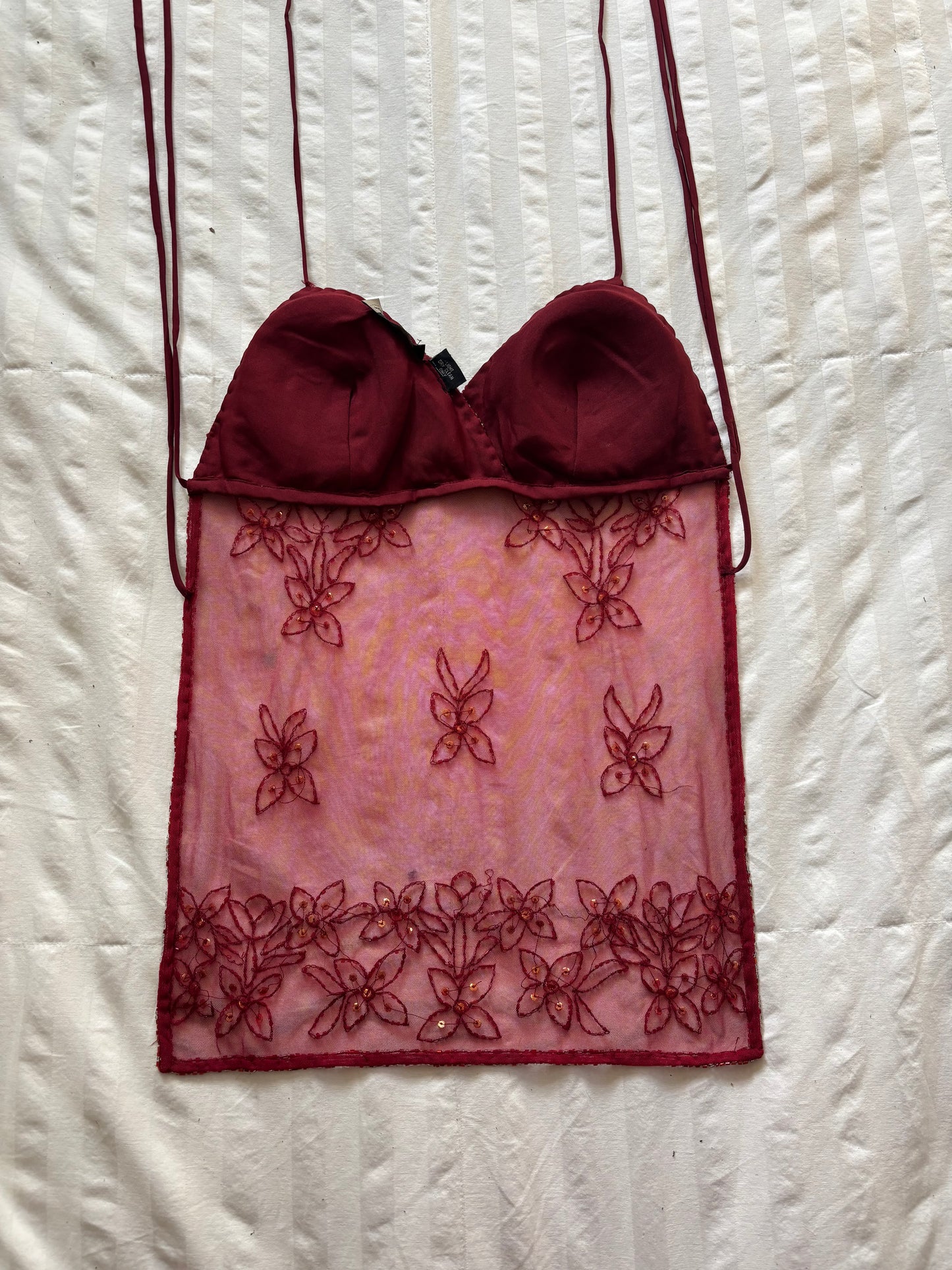beaded top