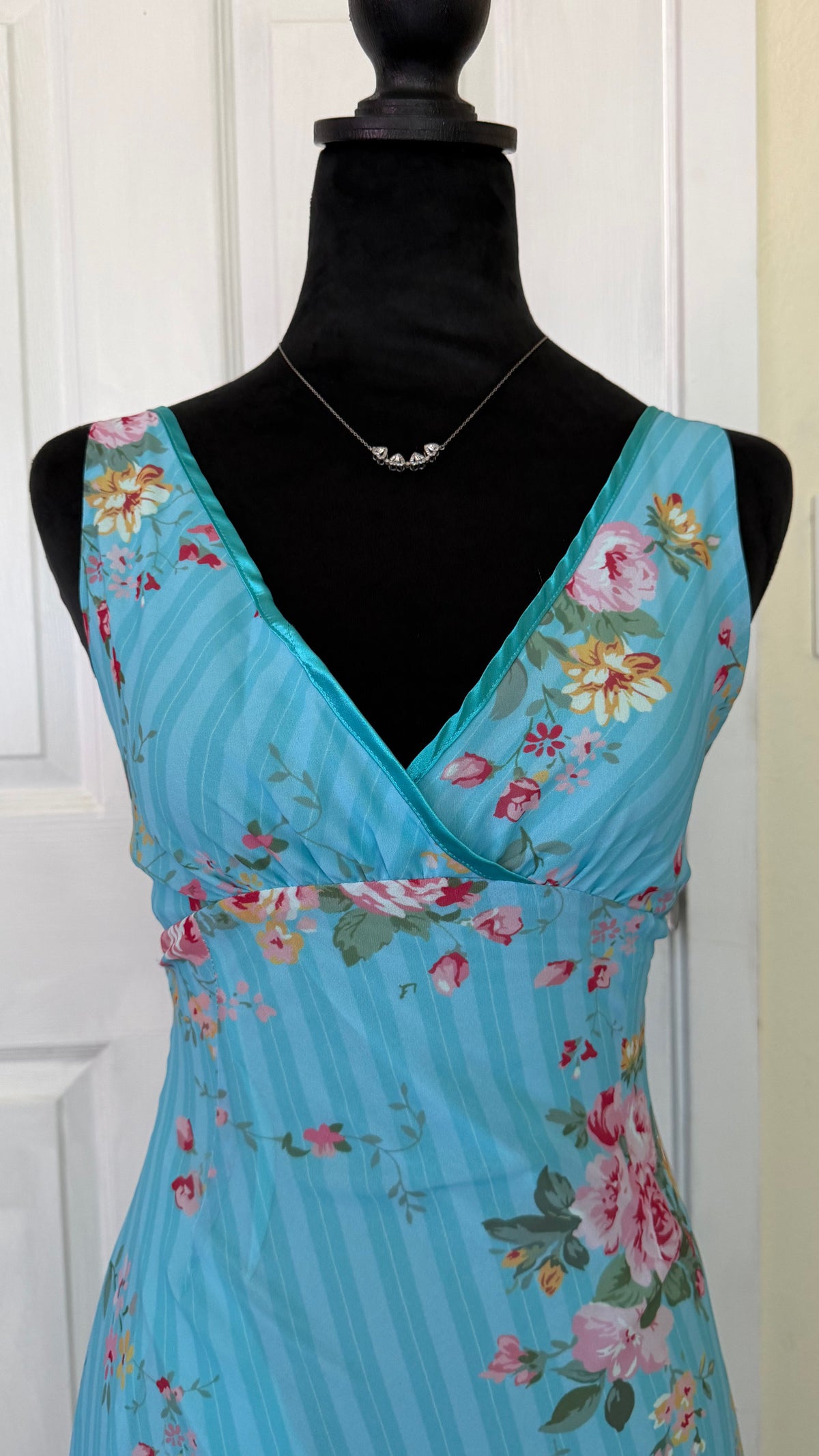 floral maxi dress