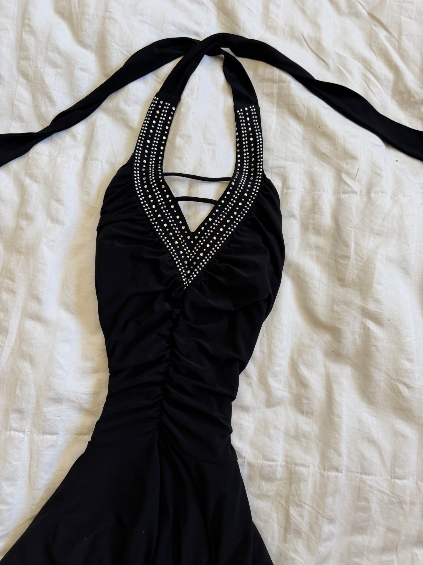 halter beleza dress