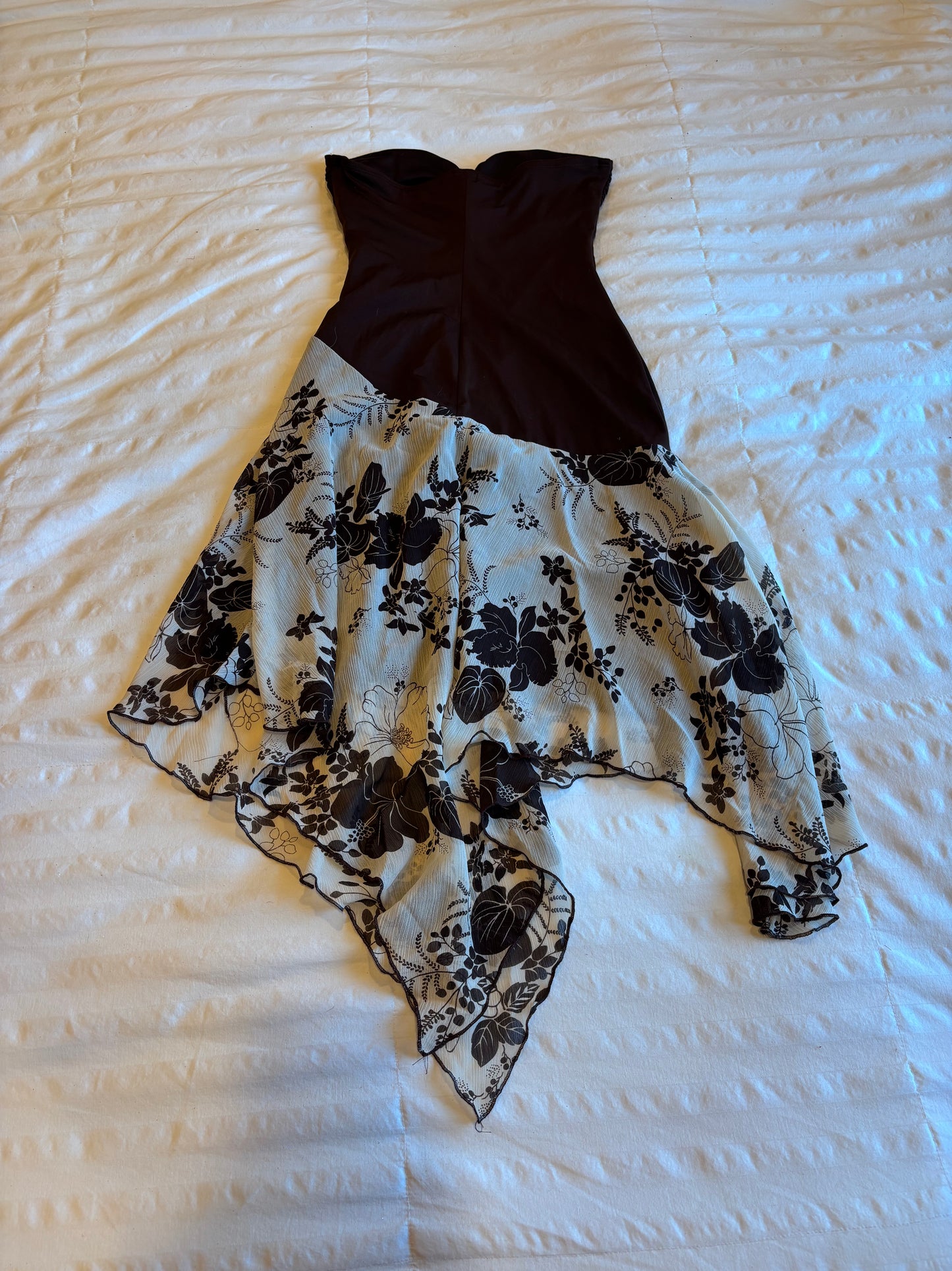 asymmetrical trixxi dress