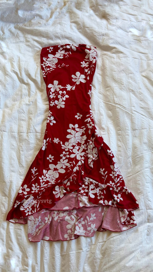 strapless dress