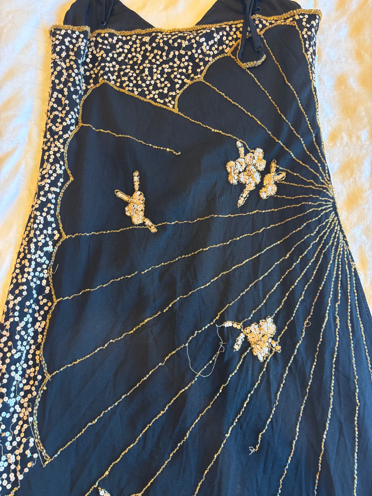 beaded fairy dress