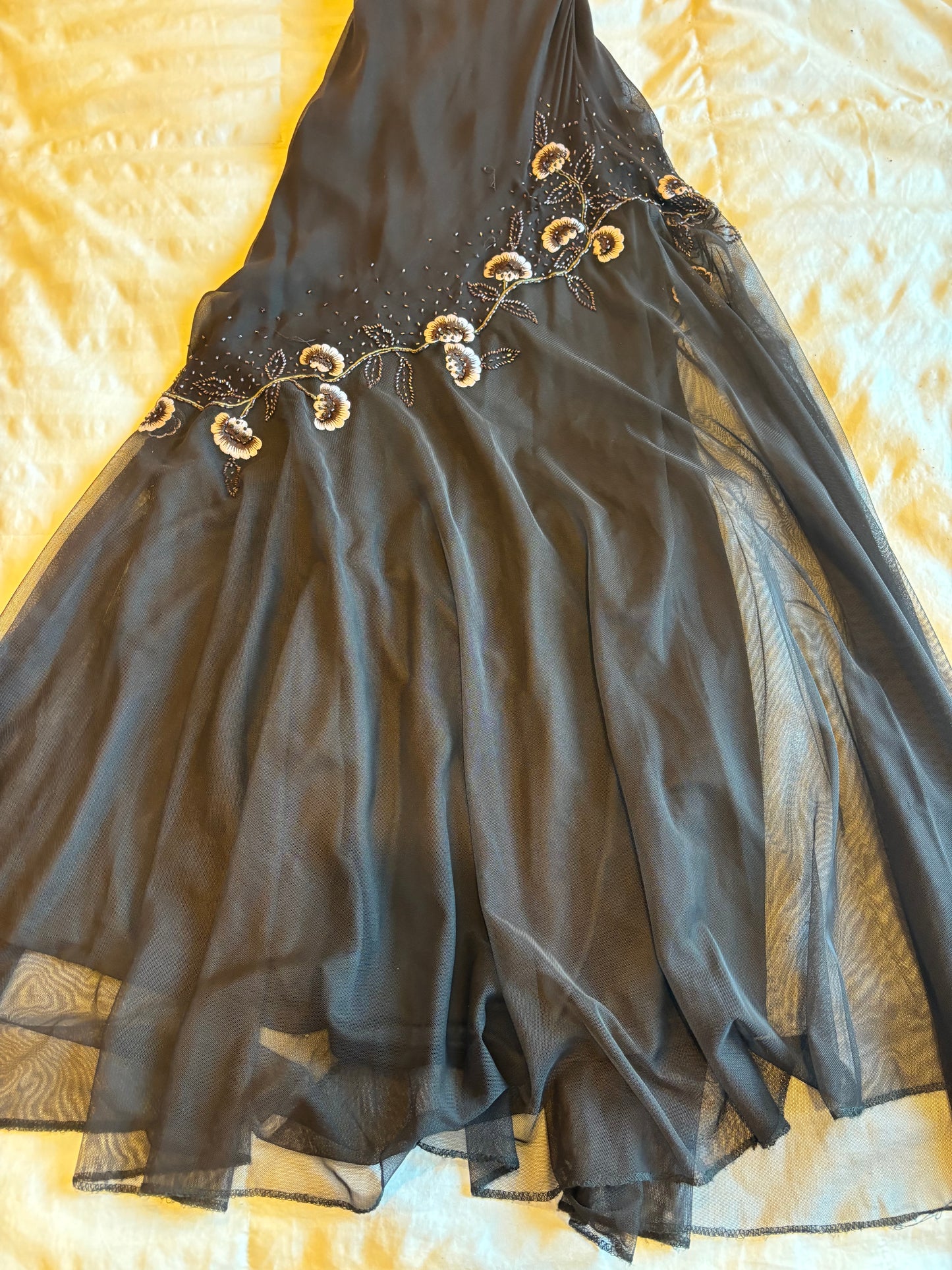 xscape beaded dress set