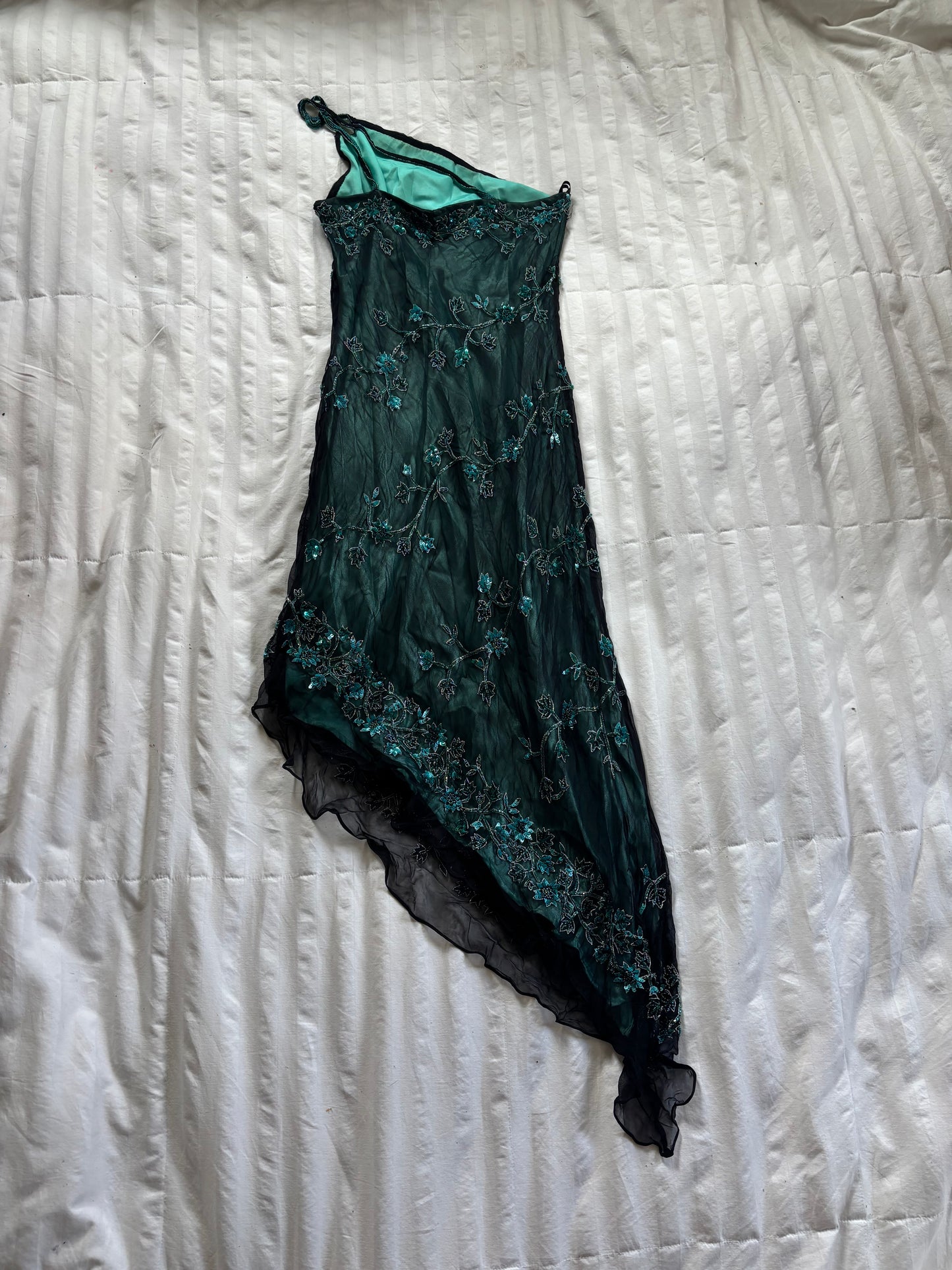 beaded scala dress