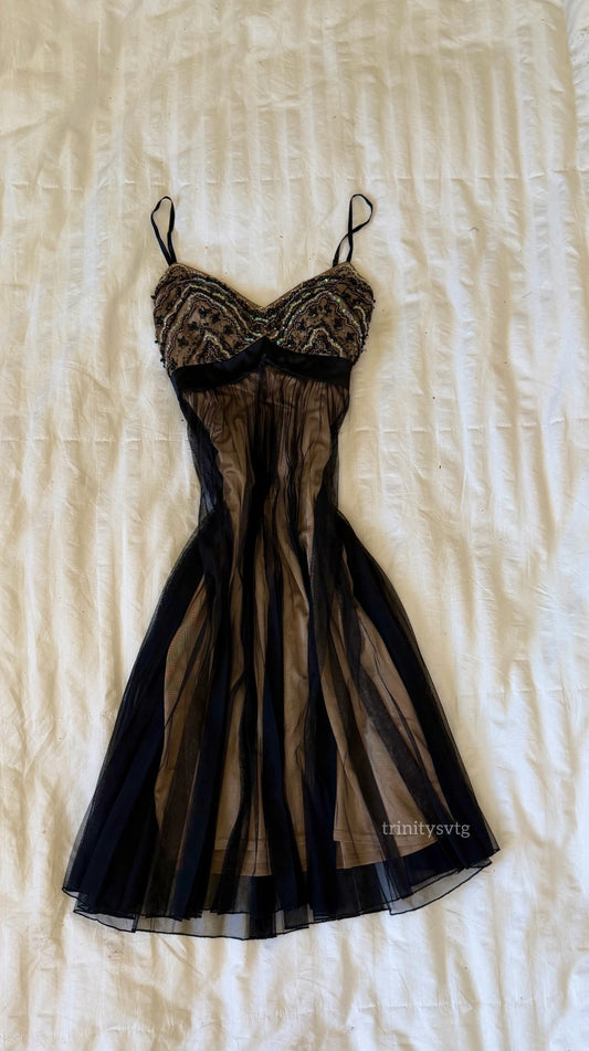 beaded sue wong dress