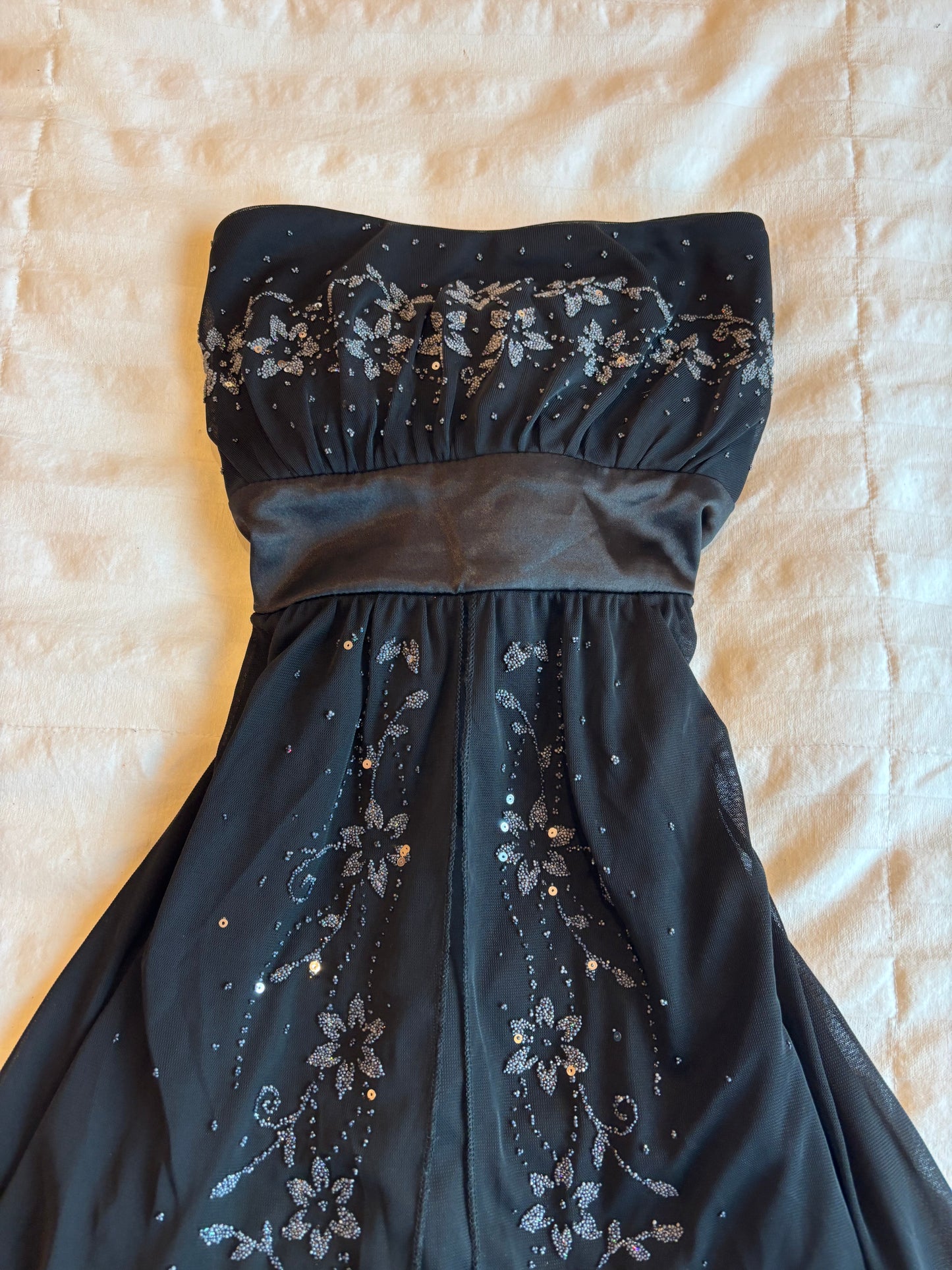 fairy strapless dress