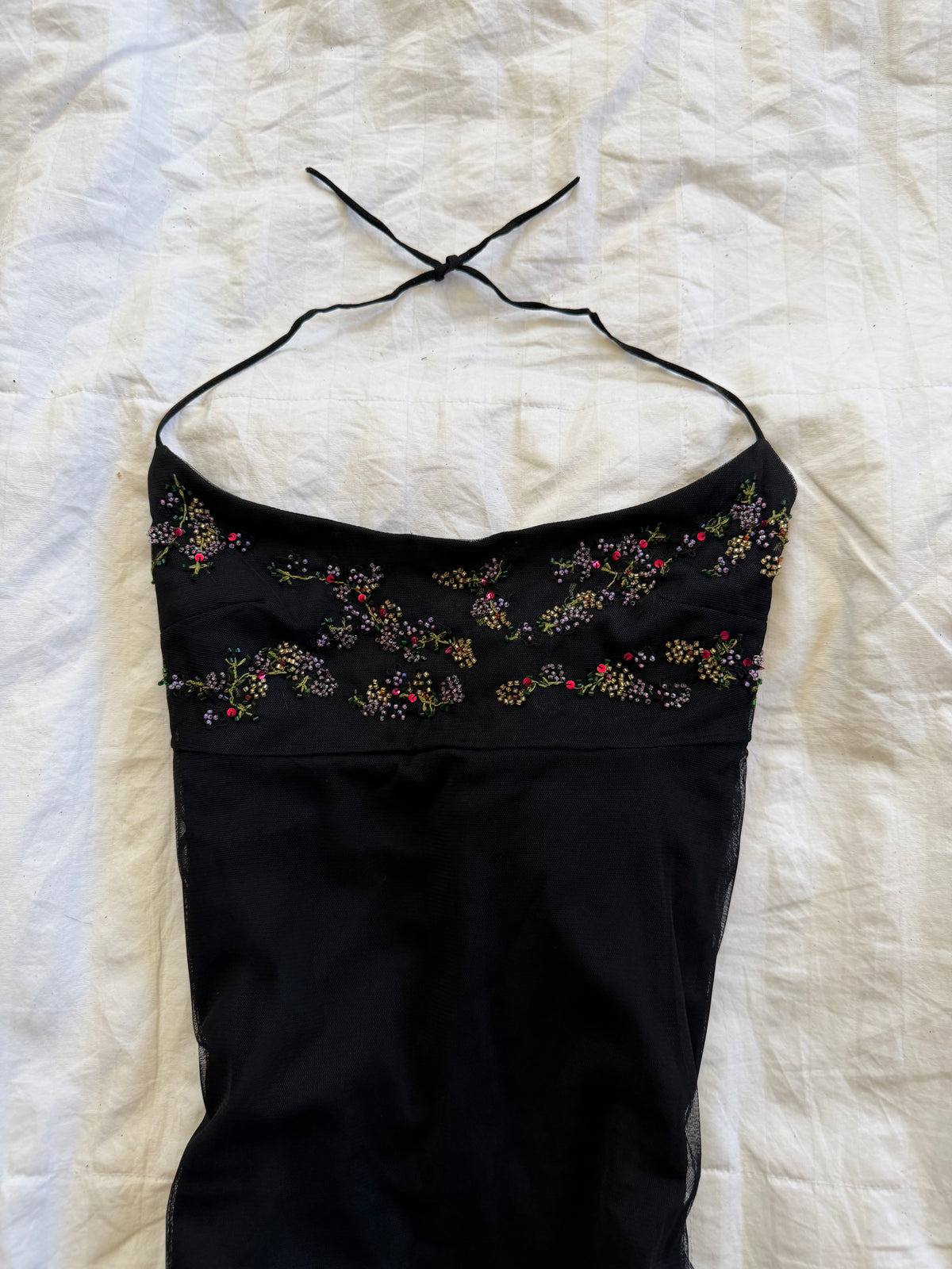 laundry beaded dress