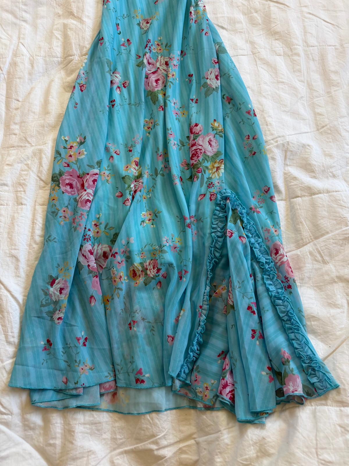 floral maxi dress