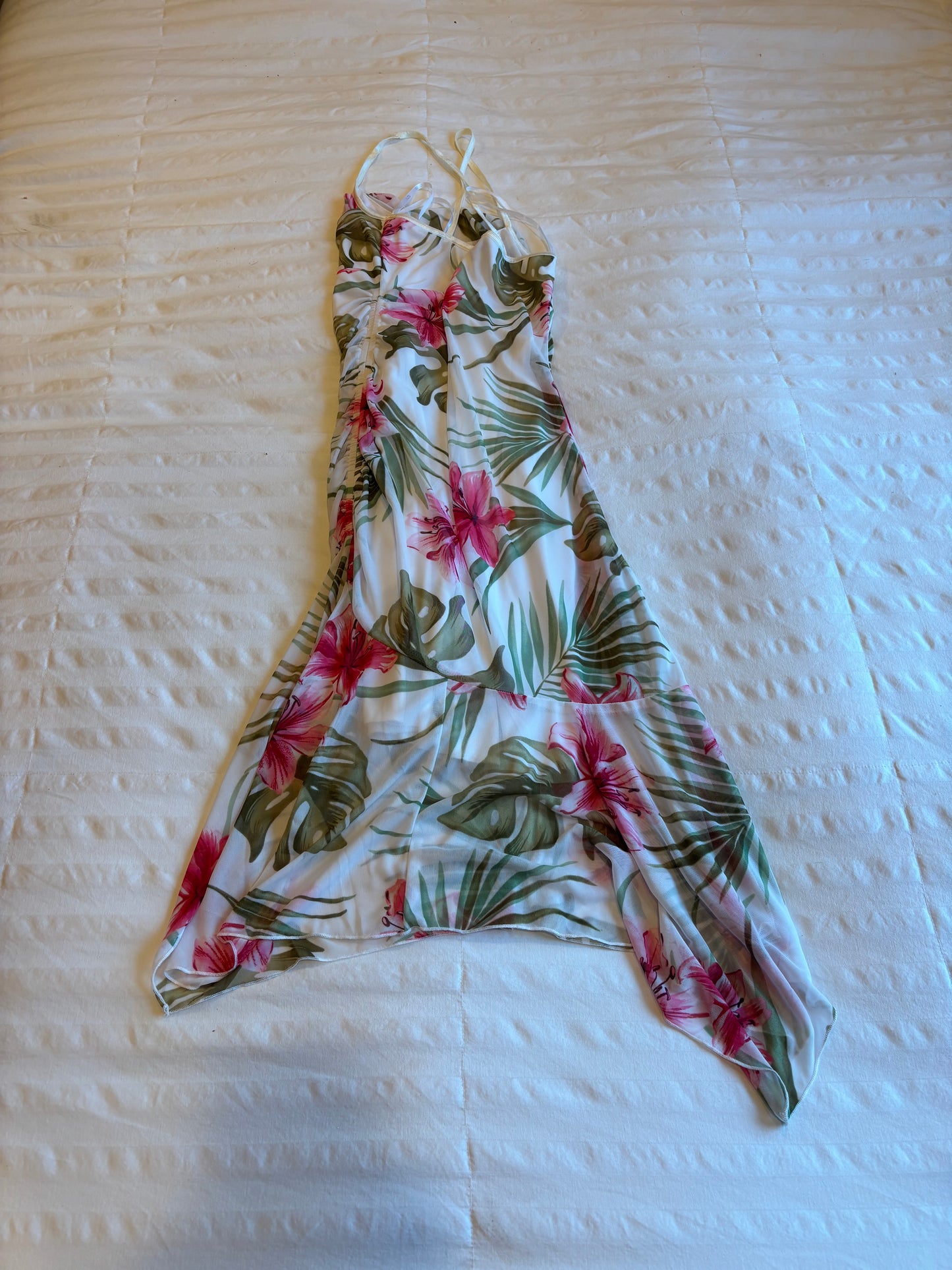 floral xoxo dress