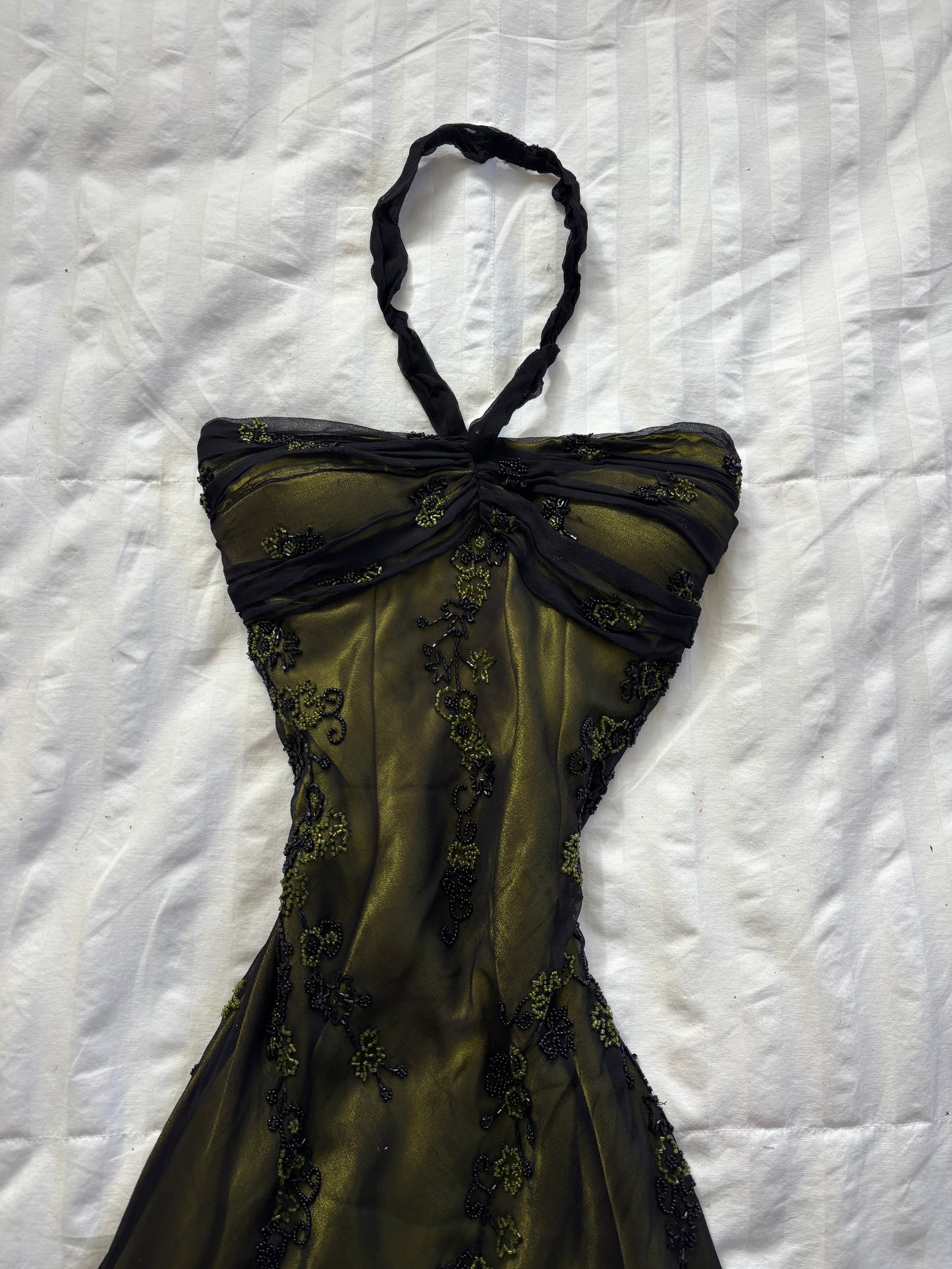 beaded scala dress