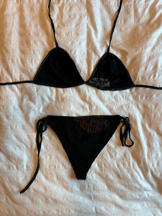 reworked harley davidson bikini