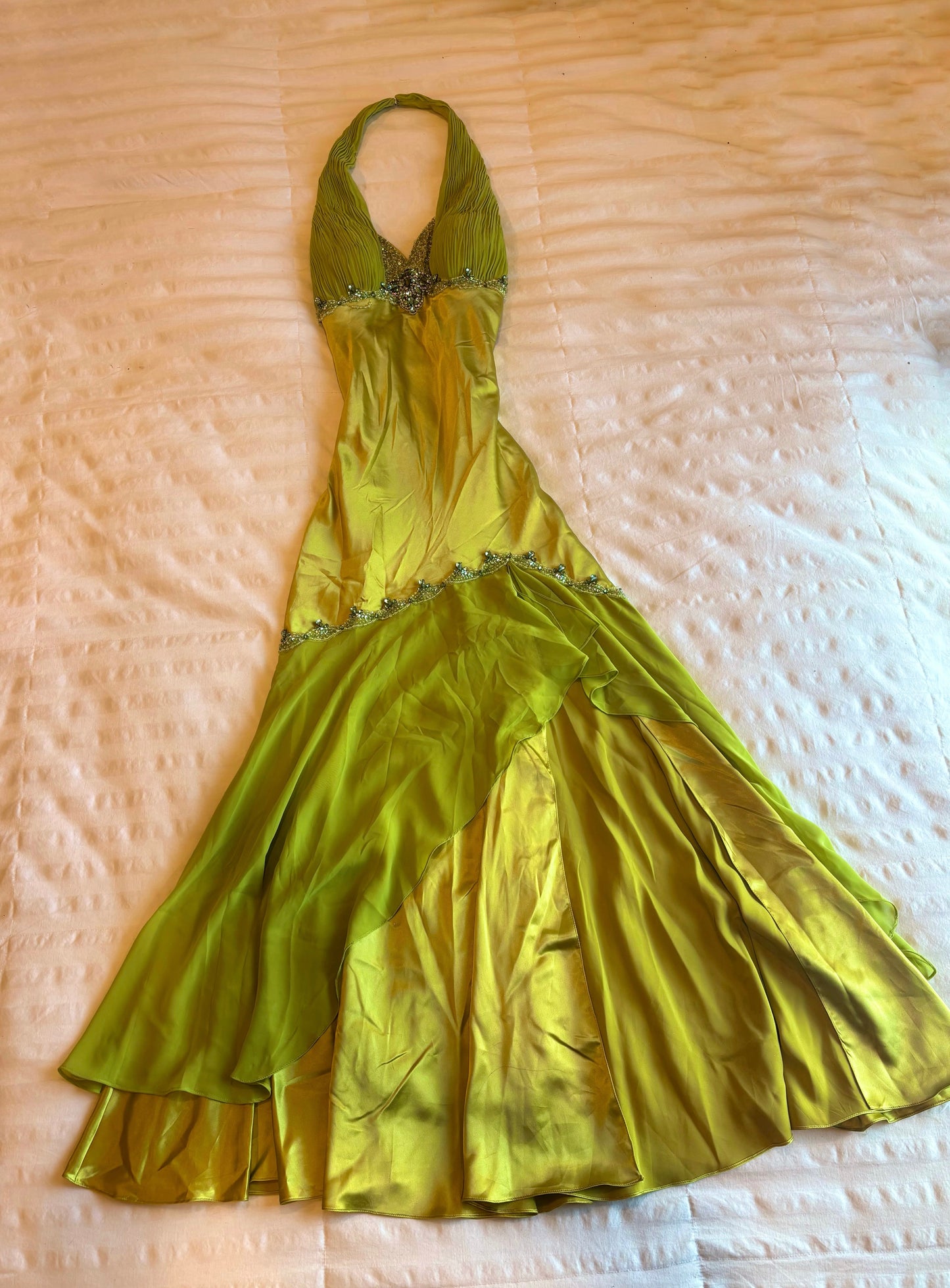 beaded fairy halter dress