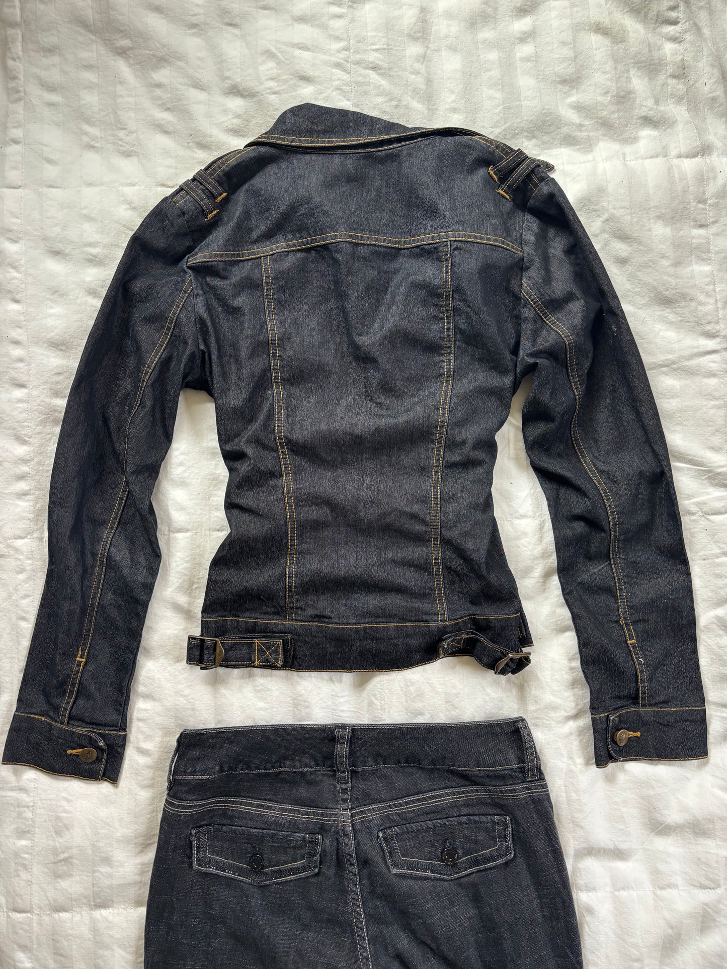 y2k denim set