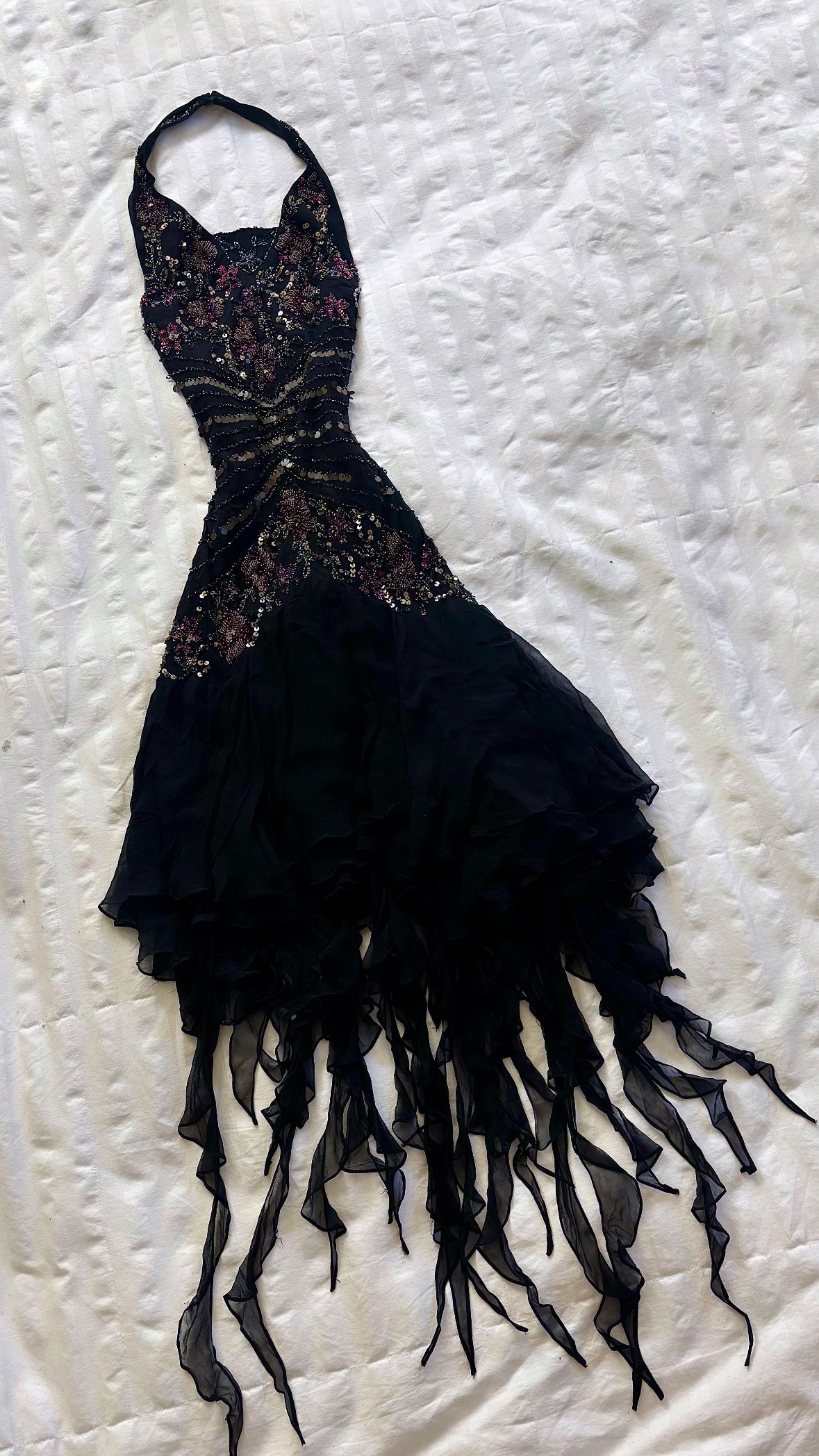 beaded fairy dress
