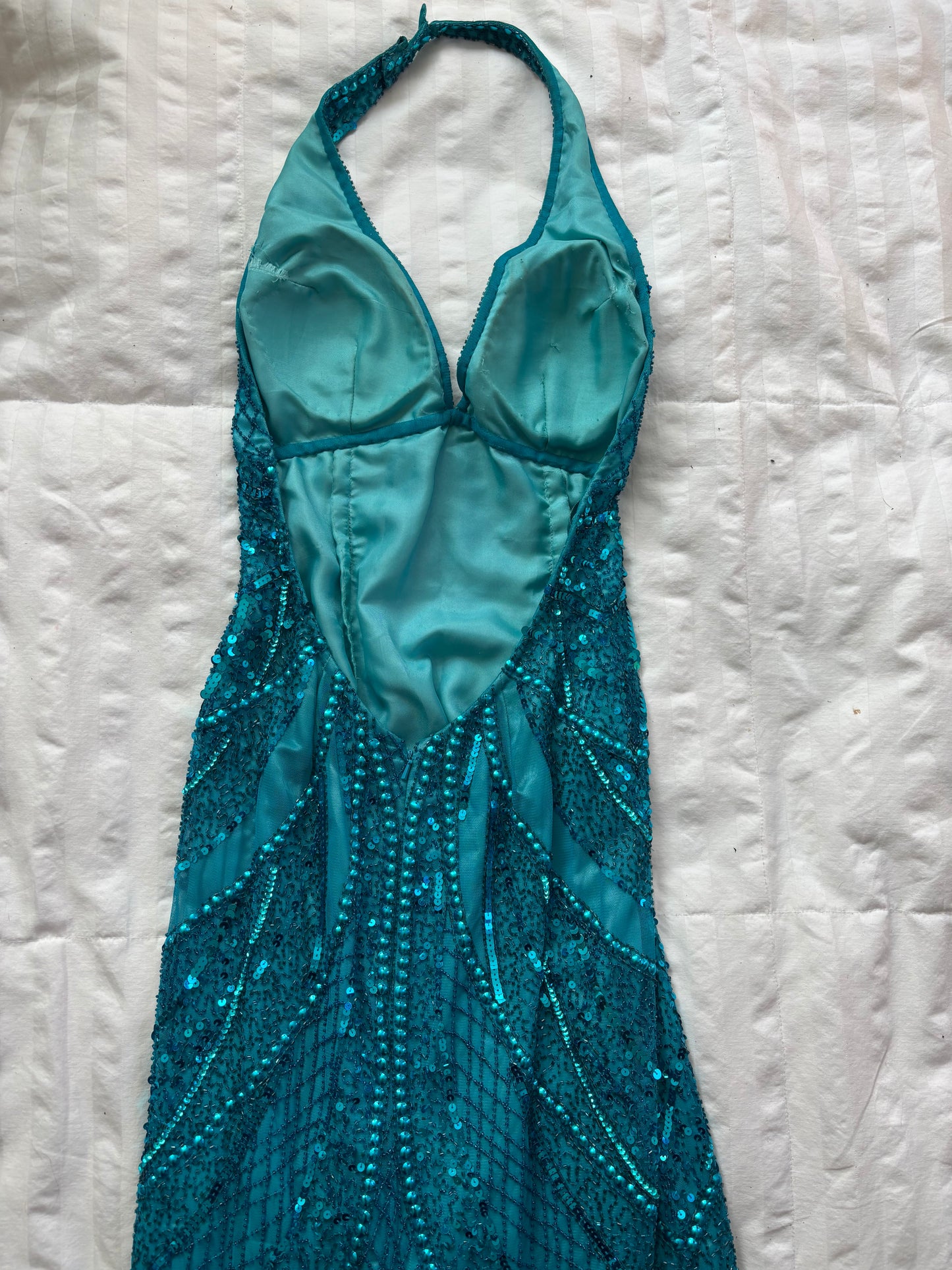 beaded scala dress