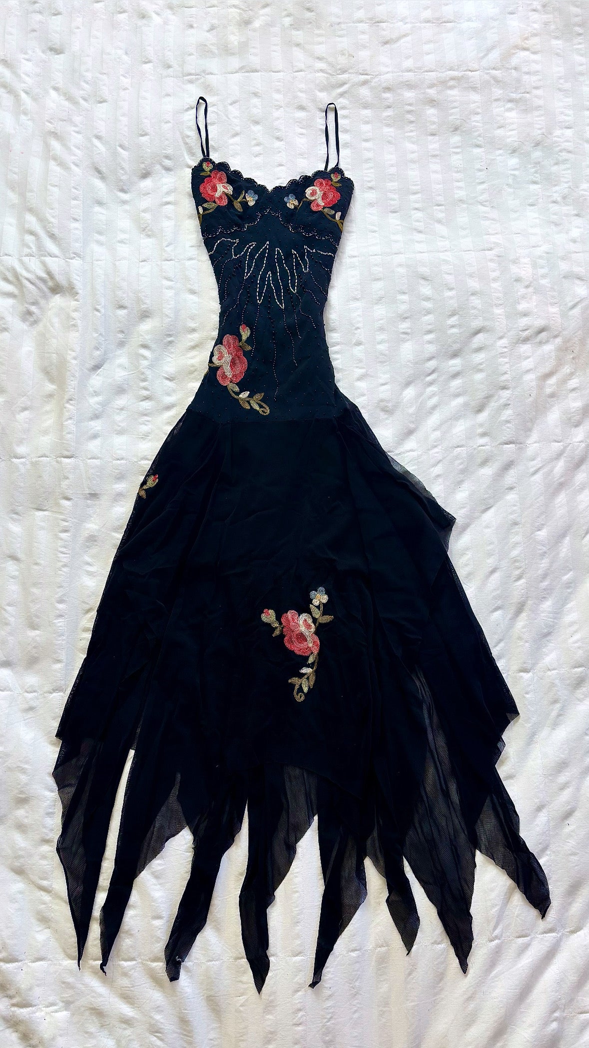 beaded cache dress