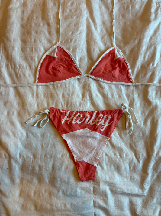 amazing reworked harley davidson bikini