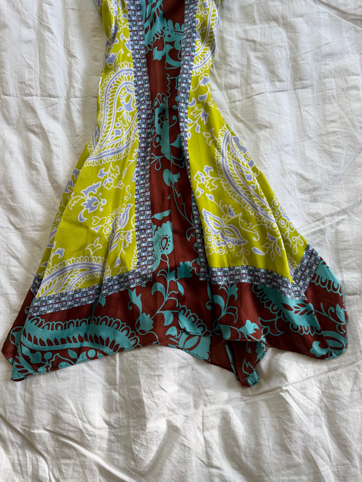 silk dress