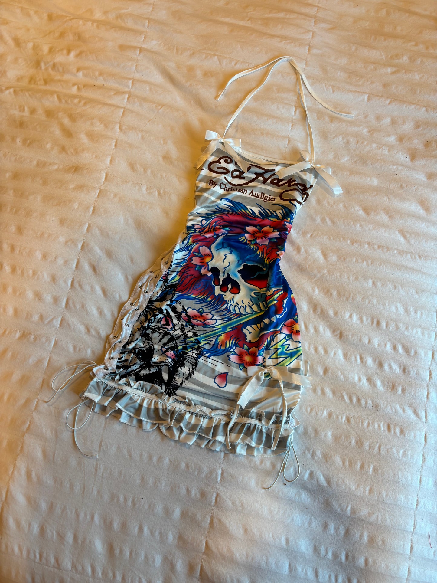 ed hardy mini dress