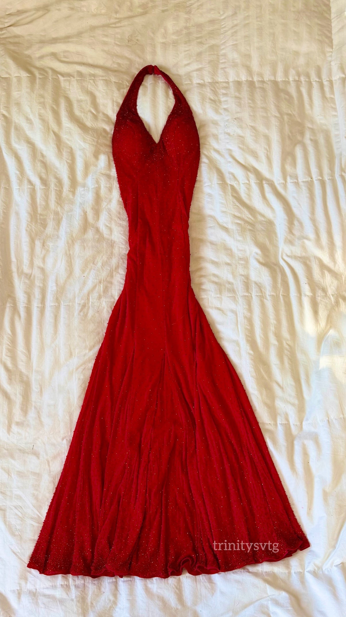 adorable beaded maxi dress