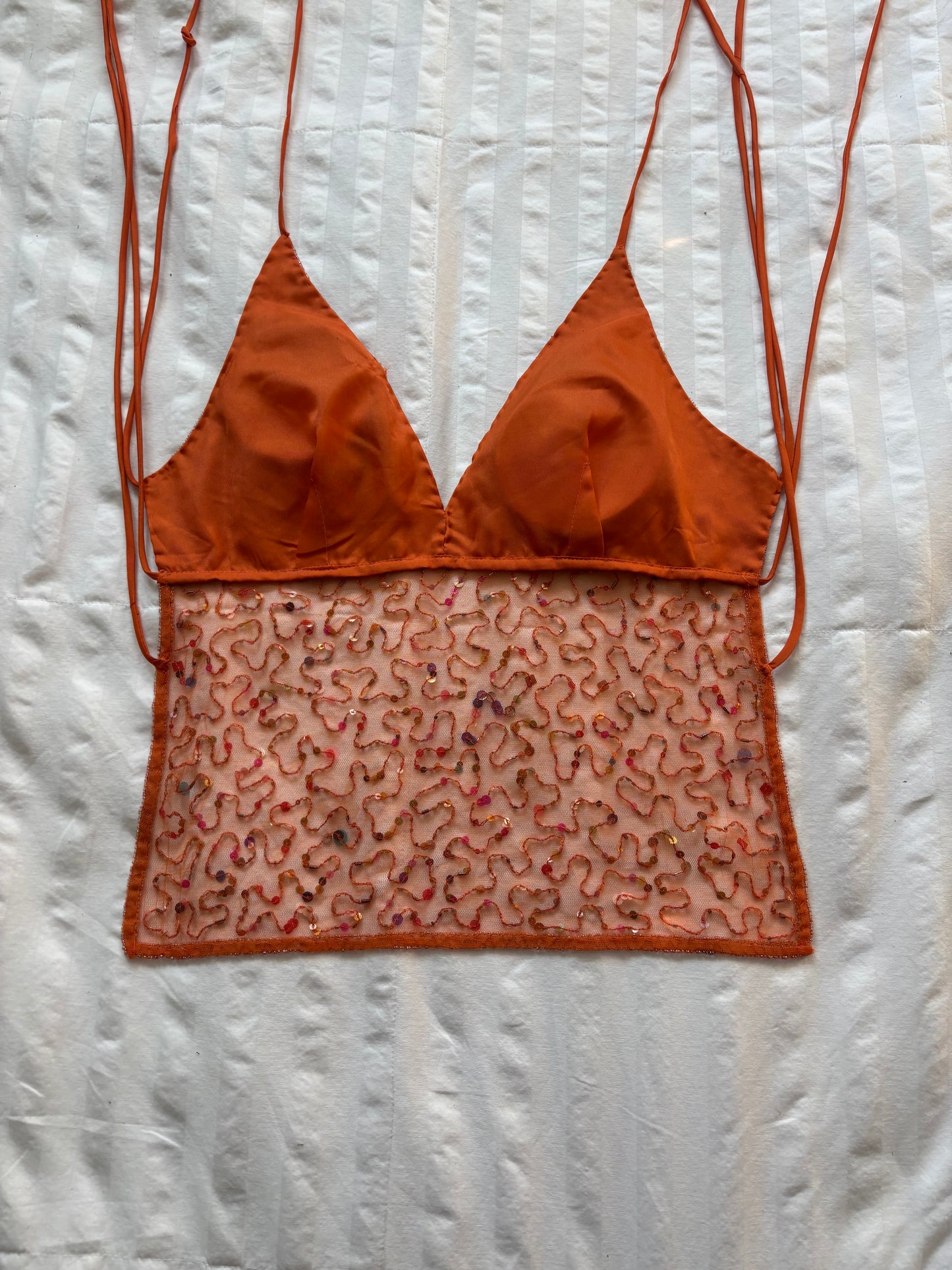 beaded top