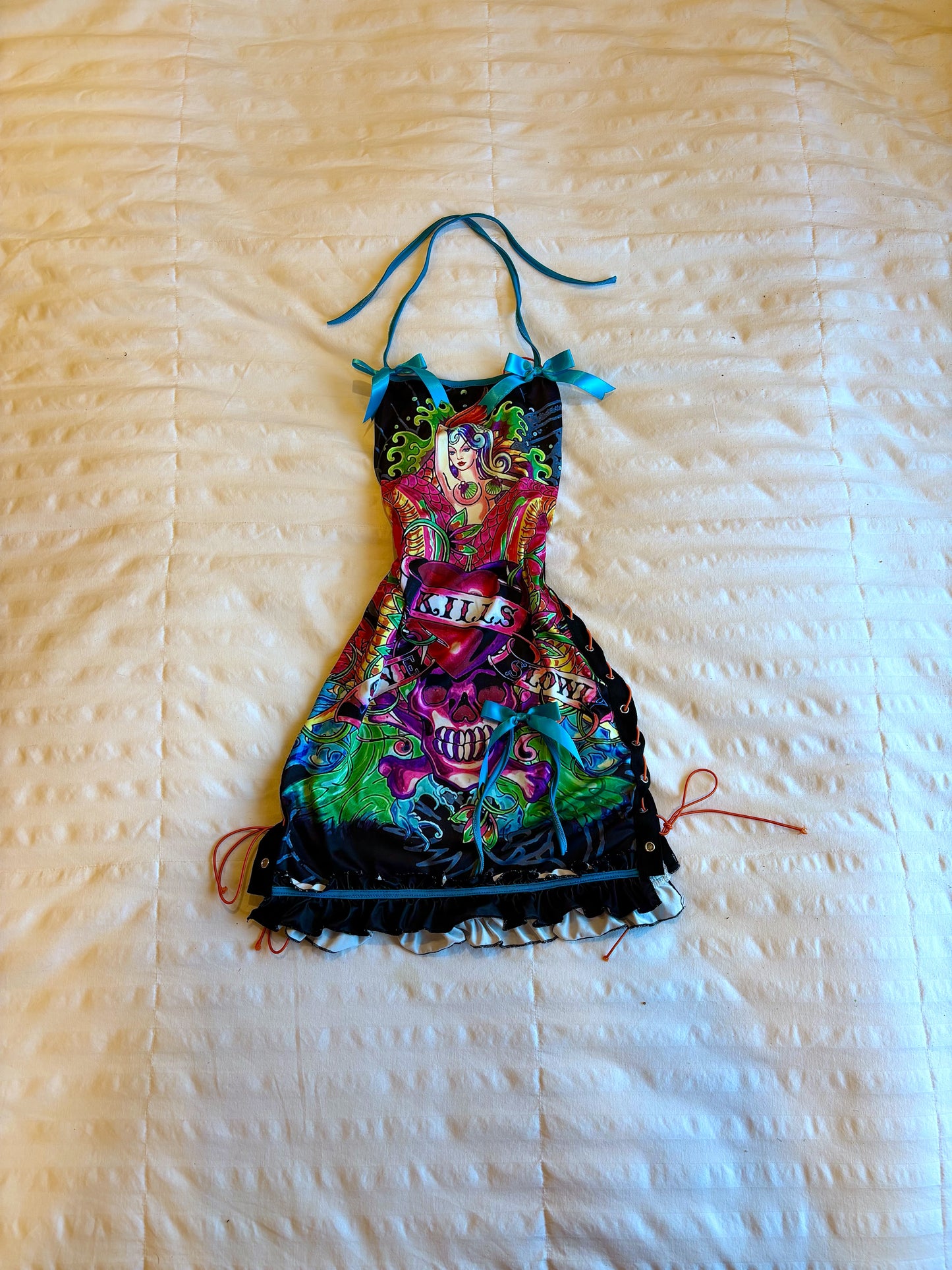 ed hardy mini dress