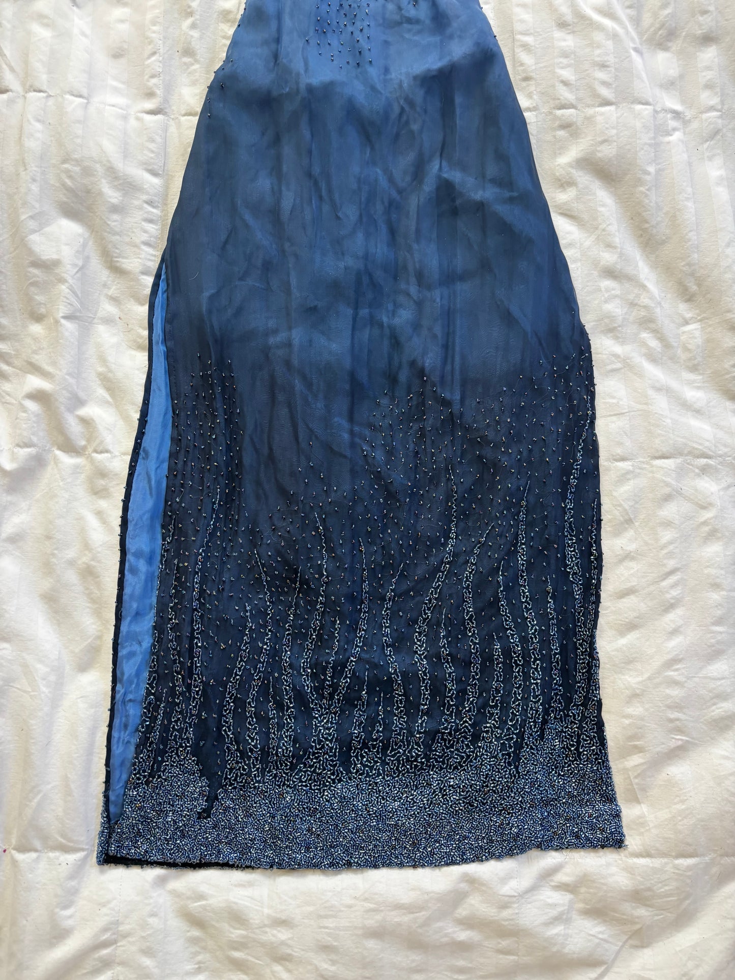 beaded maxi dress