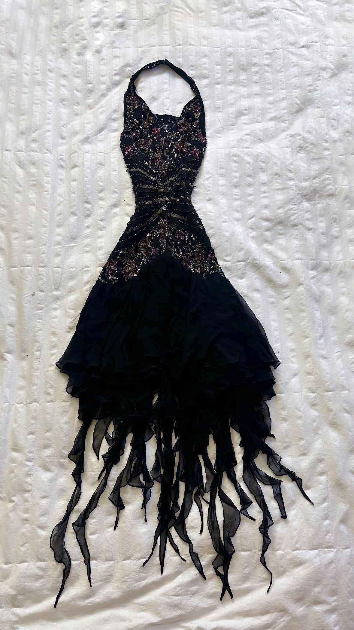 beaded fairy dress