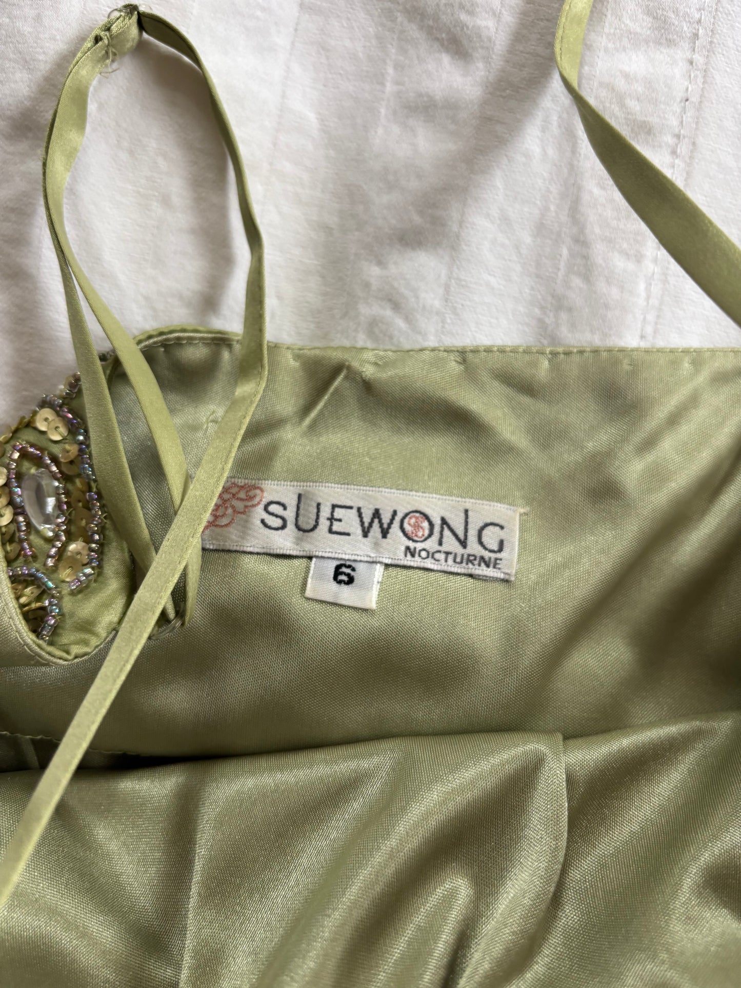 sue wong dress