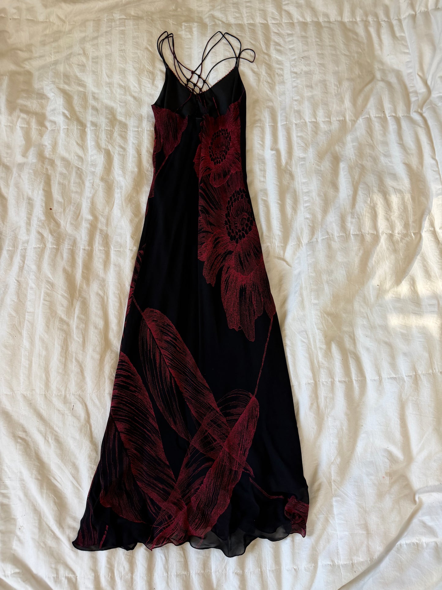 adorable beaded maxi dress